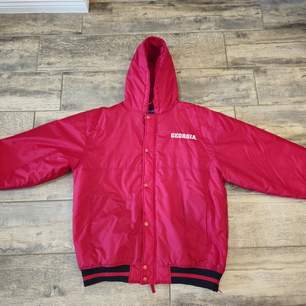 Georgia Bulldogs Puffer Bomber Jacket